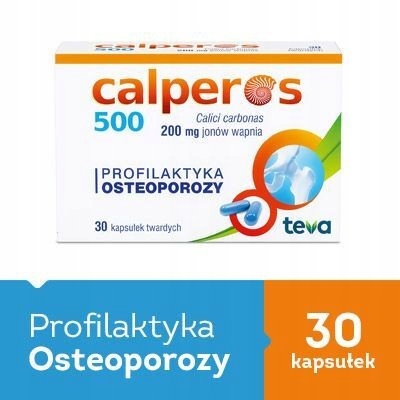 Calperos 500 mg, 30 kapsułek