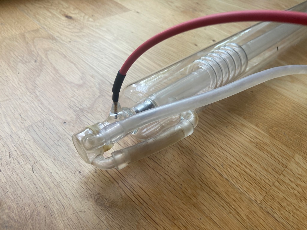 Tuba lasera CO2 40W do ploterów laserowych