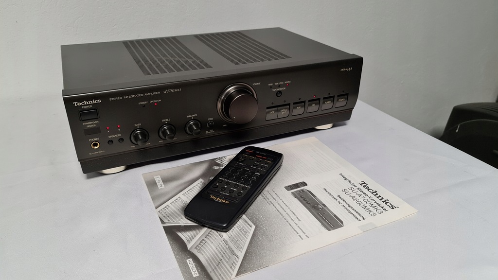 Technics SU-A700MK3 Super stan + Oryginalny pilot.