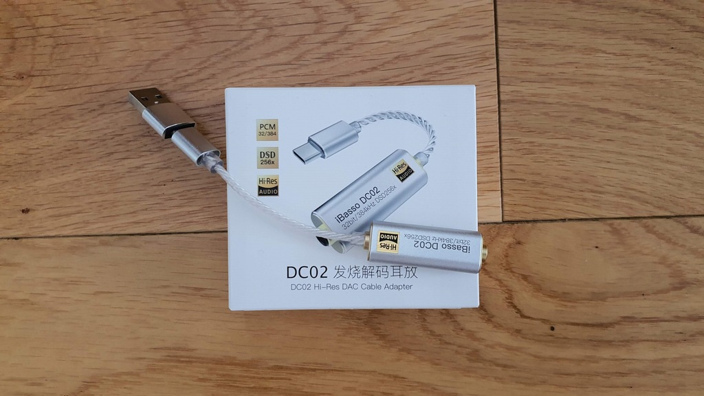 Wzmacniacz słuchawkowy iBasso DC02 USB/Type-C DAC