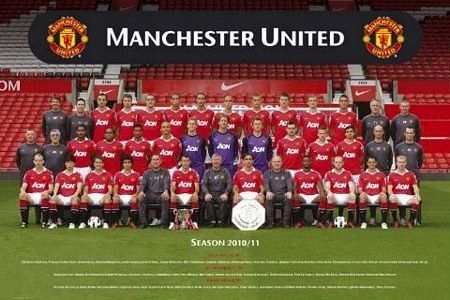 PLAKAT Manchester United Team Photo 91,5x61 cm