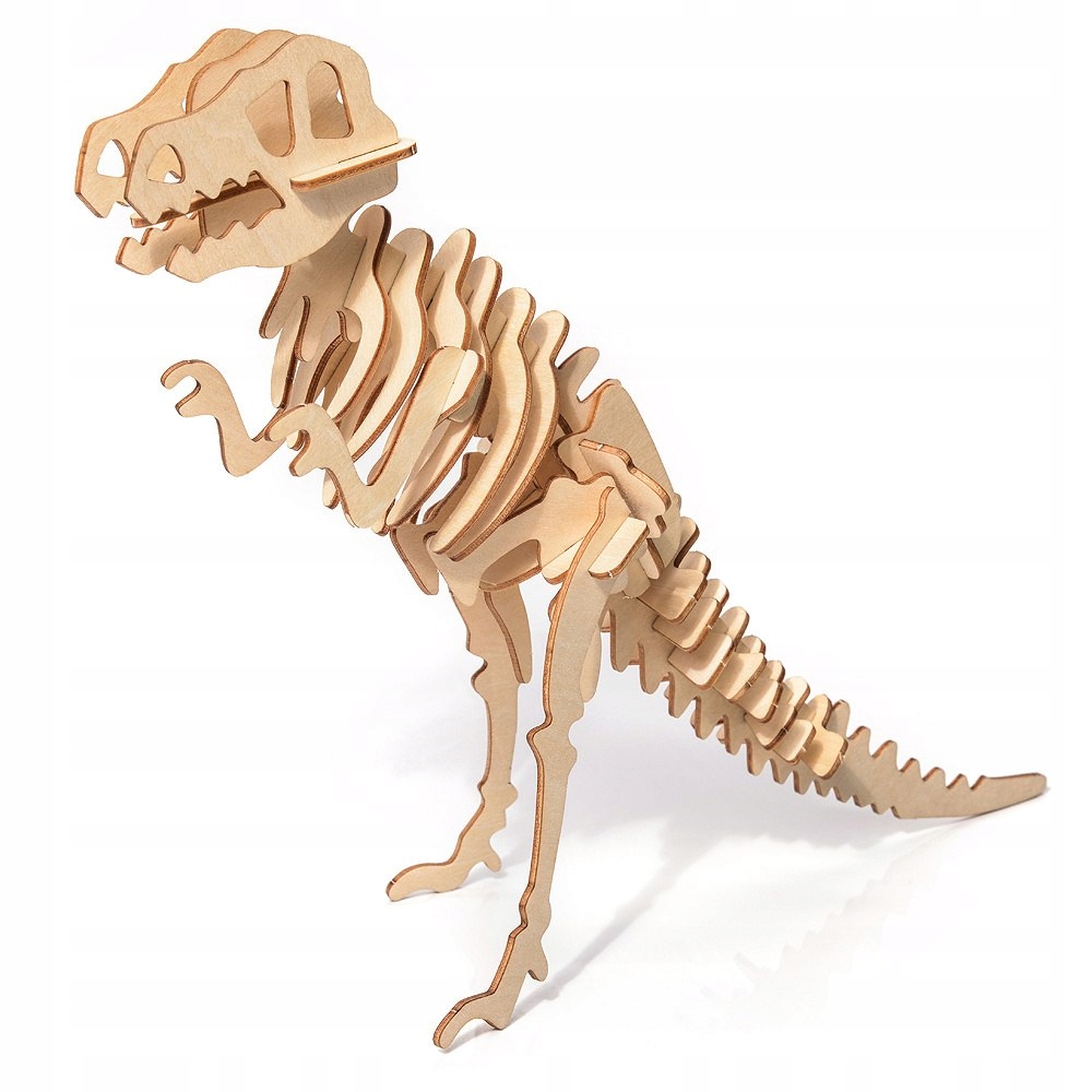Little Story Drewniane Puzzle Model 3D - T-Rex