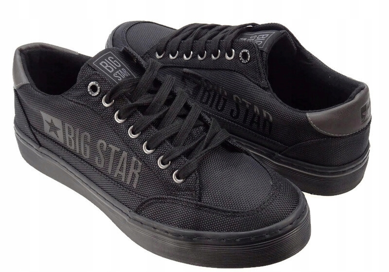 Sneakersy męskie BIG STAR czarne JJ174057 44