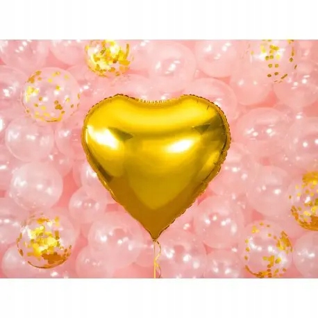 Купить Фольгированный шар Золотой HEART, 45 см: отзывы, фото, характеристики в интерне-магазине Aredi.ru