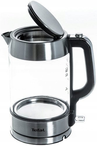 CZAJNIK TEFAL KI770D INOX SZKLANY PODŚWIETLANY - 7904231826 - oficjalne ...