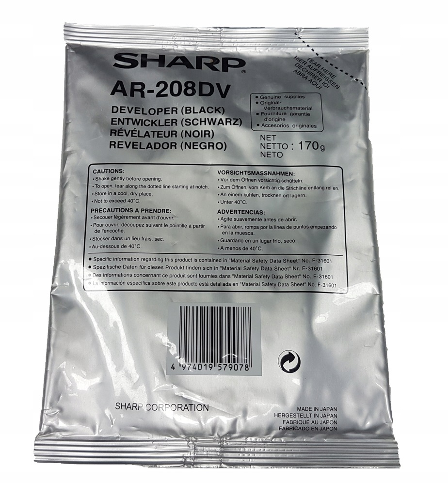 Developer Sharp AR-208DV do AR-5420, AR-M200,