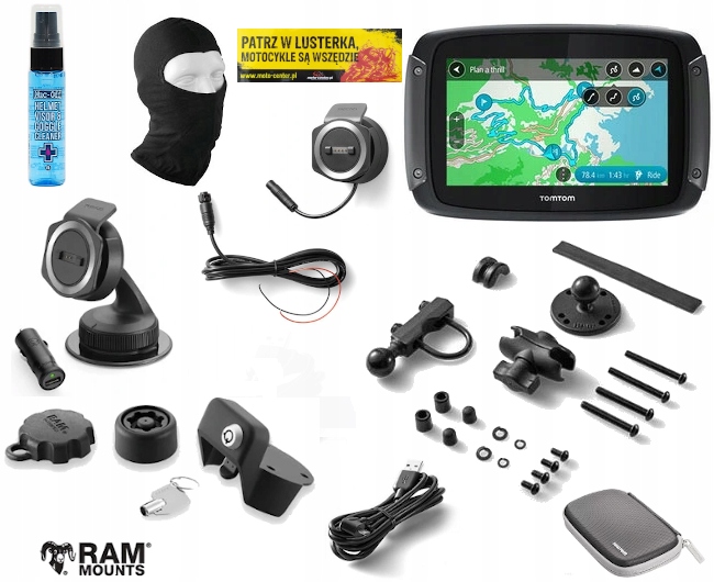 NAWIGACJA TOMTOM RIDER 550 PREMIUM PACK TOM TOM