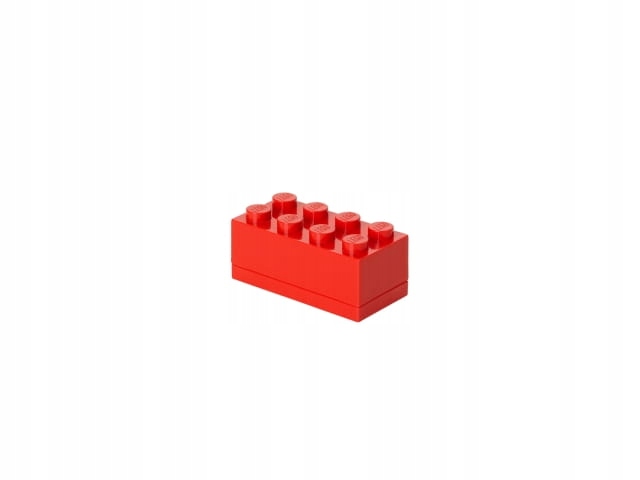 LEGO 40121730 Pojemnik na drobiazgi 4x2 MINI czerwony