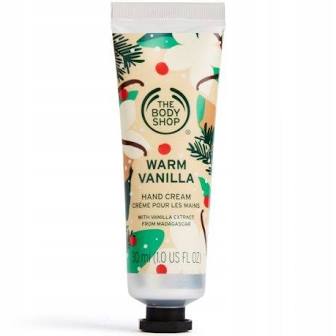 the body shop krem do rąk ciepla wanilia 30 ml