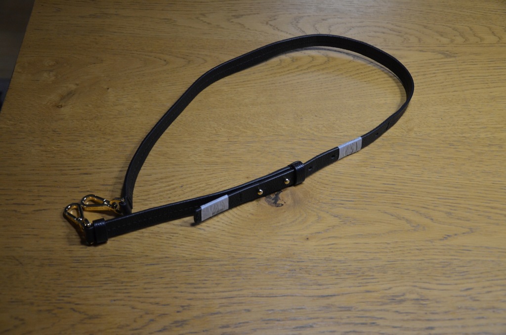 Michael Kors pasek do torebki CZARNY 98 cm nowy