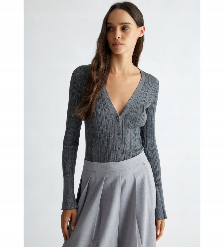 LIU JO ORYGINALNY SWETER KARDIGAN XL DT399
