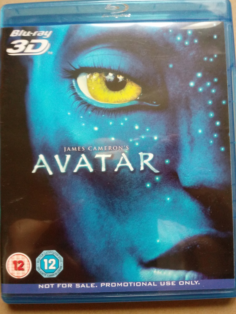 Blu-Ray 3D - AVATAR - promo, bez języka polskiego