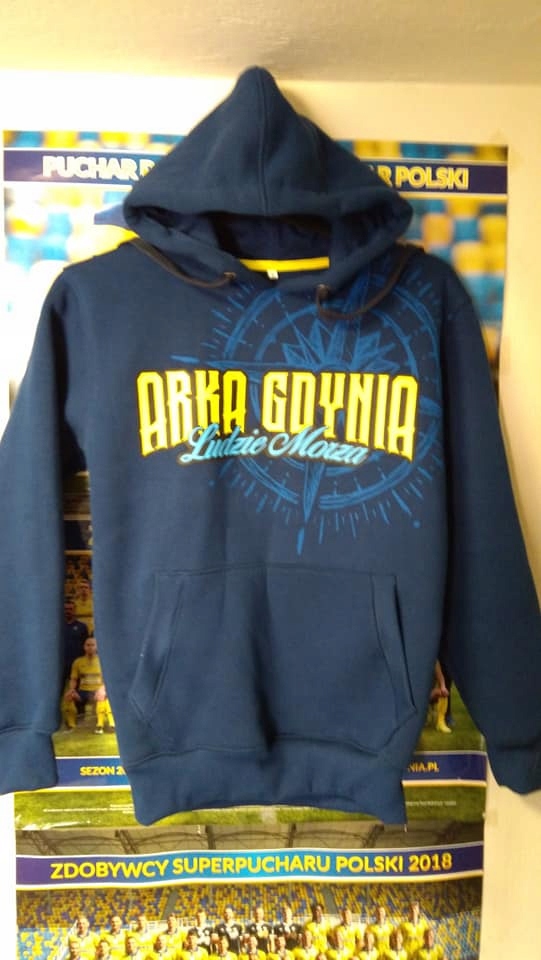 Nowa bluza z kap Arka Gdynia Ludzie Morza 8479386279 bluza dla dzieci na allegro arki gdyni