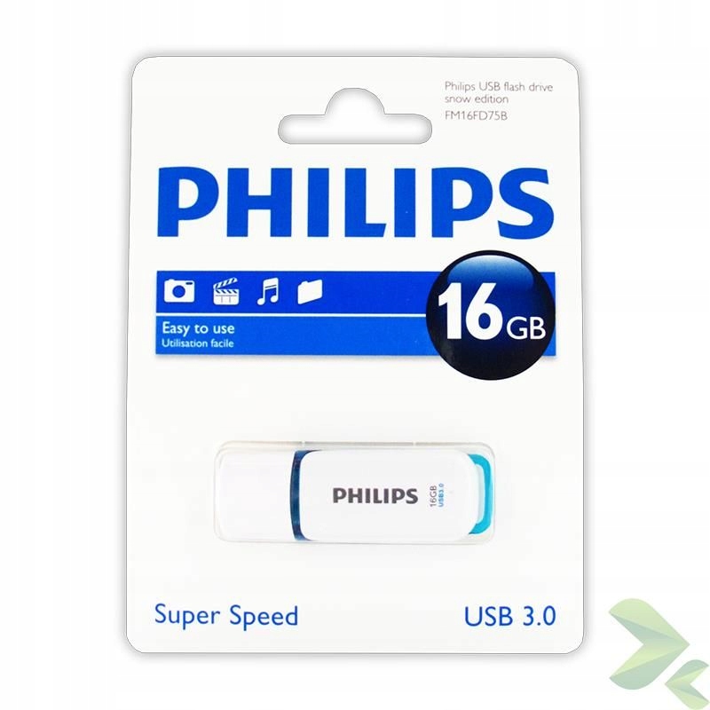 Philips Pendrive USB 3.0 16GB - Snow Edition (nieb