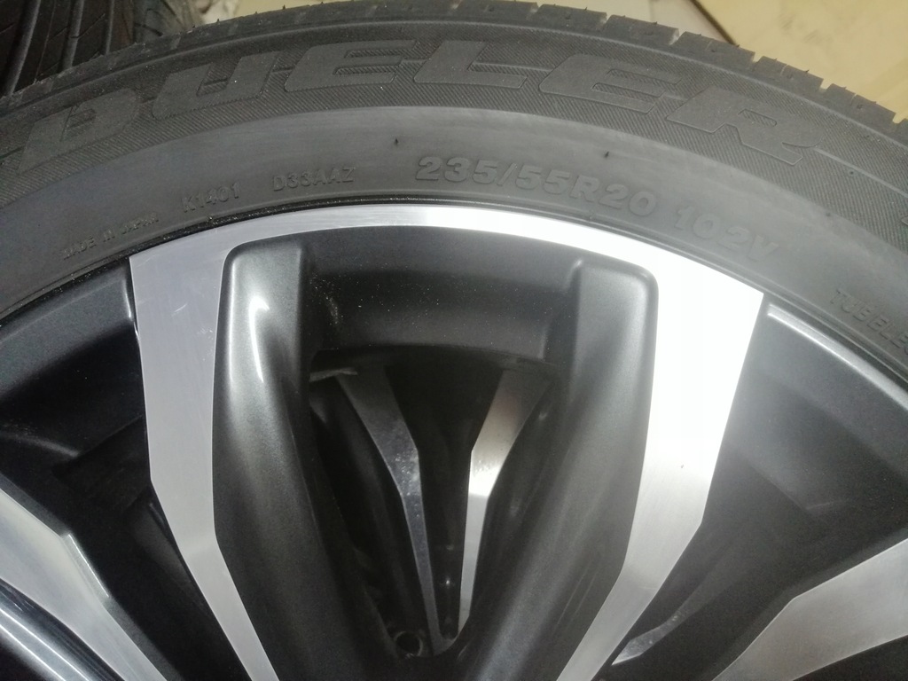 KOŁA FELGI LATO 235/55R20 LEXUS RX 300T 2019 2020