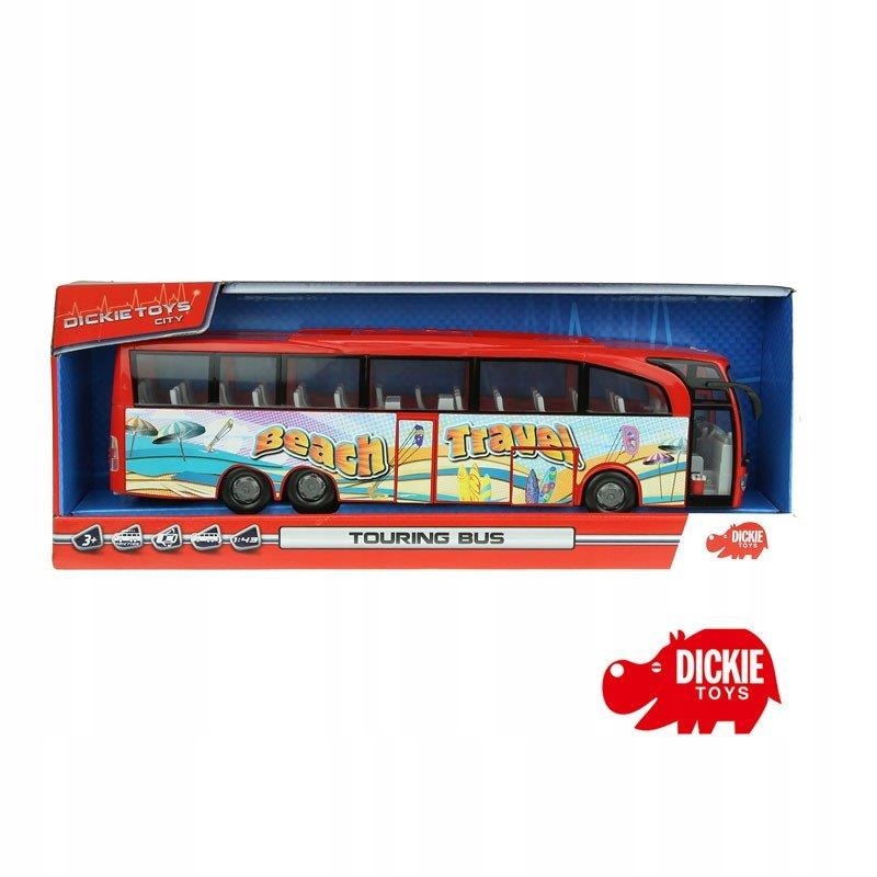 DICKIE Autobus turystyczny Beach Travel Bus Czerwo