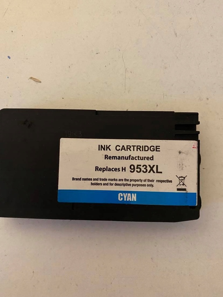 Купить HP CARTRIDGE INK 953 XL ГОЛУБОЙ ЗАМЕНА ПУСТОЙ: отзывы, фото, характеристики в интерне-магазине Aredi.ru