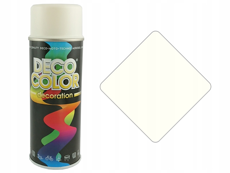 DECOCOLOR 400 DECORATION 9010 BIAŁY MAT