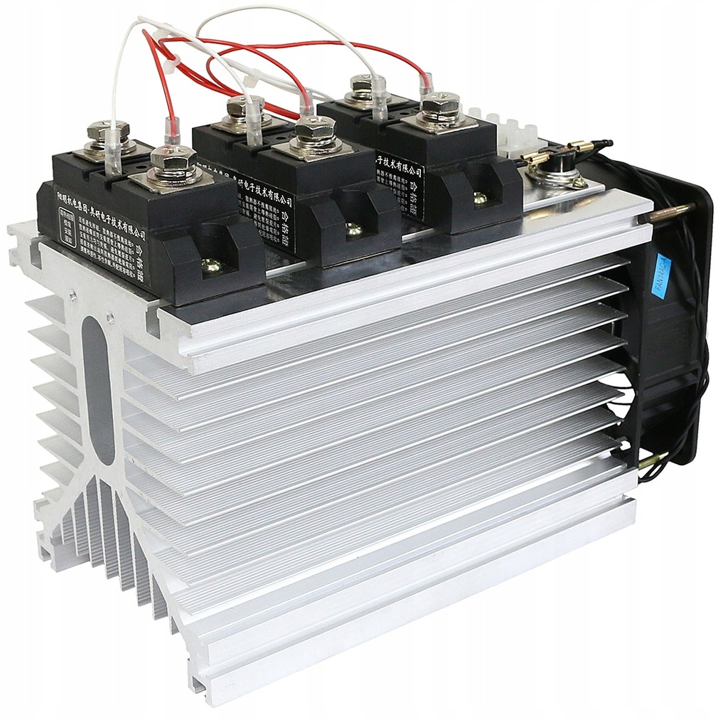 PRZEKAŹNIK SSR RADIATOR 200A 3FAZY WENTYLATOR AUTO - 12539813268 ...