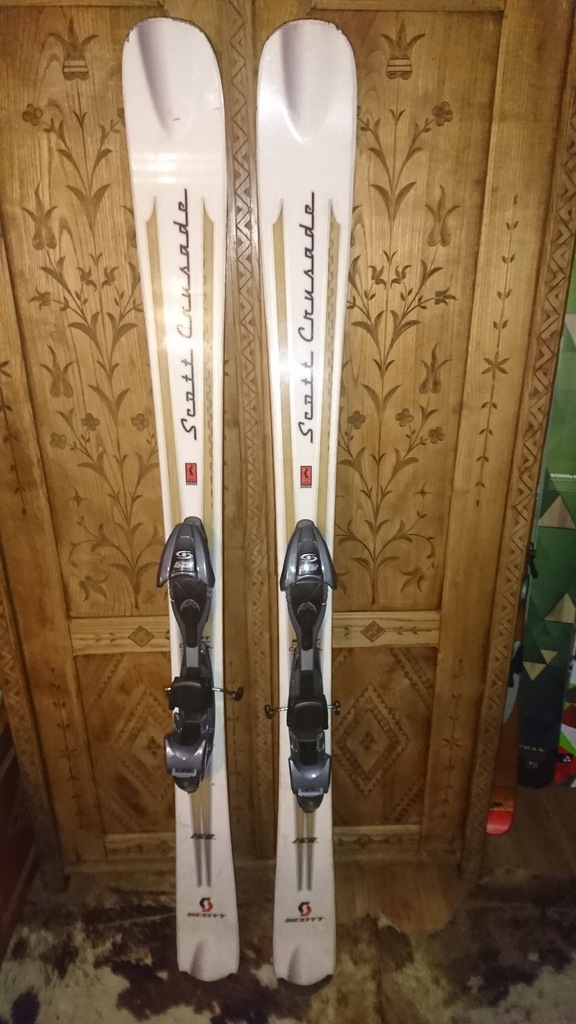 SCOTT CRUSADE FREERIDE.159cm+ WIĄZANIA 127-88-116