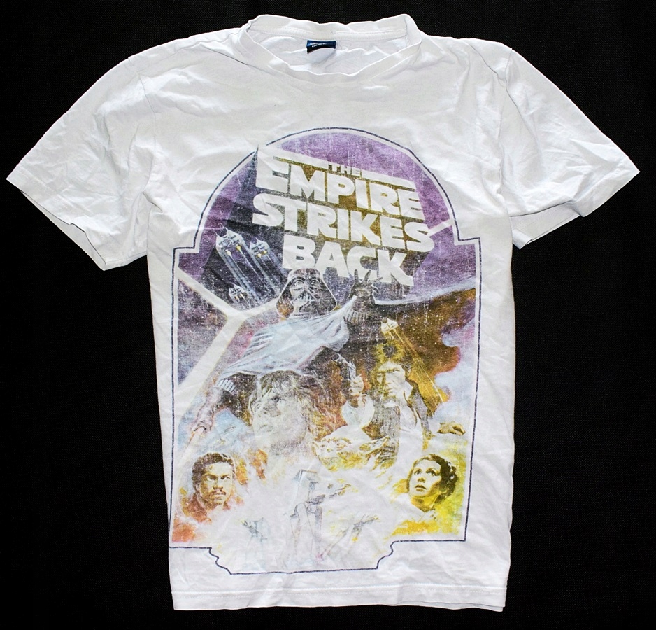 4278-4 ....STAR WARS AT GEORGE... n#s T-SHIRT r.S