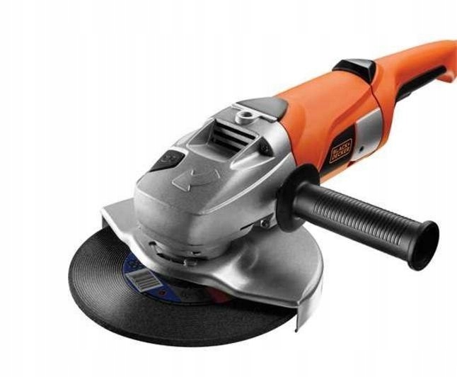 BLACK+DECKER SZLIFIERKA KĄTOWA 230mm 2000W WALIZKA KG2000K