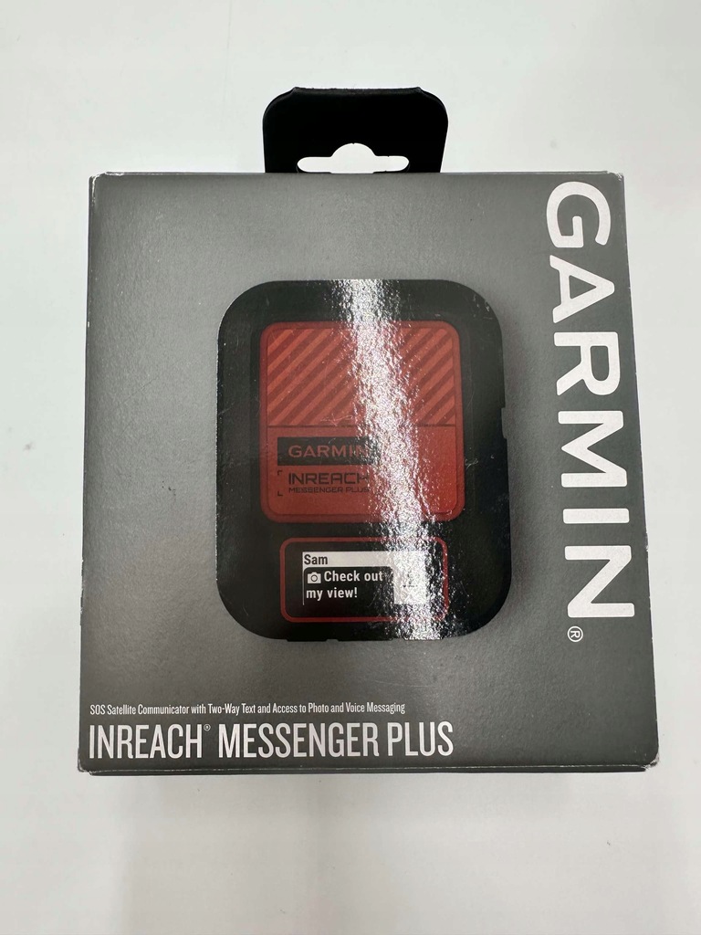 Garmin Plus Komunikator Satelitarny z Obsługą Wiadomości Czerwony