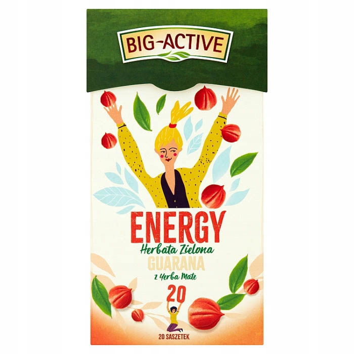 Big-Active Energy ziel. guar. z yerba mate 30g