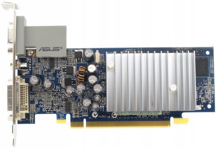 ASUS GEFORCE EN6200TC512/TD/256M/A VGA CV DVI PCI
