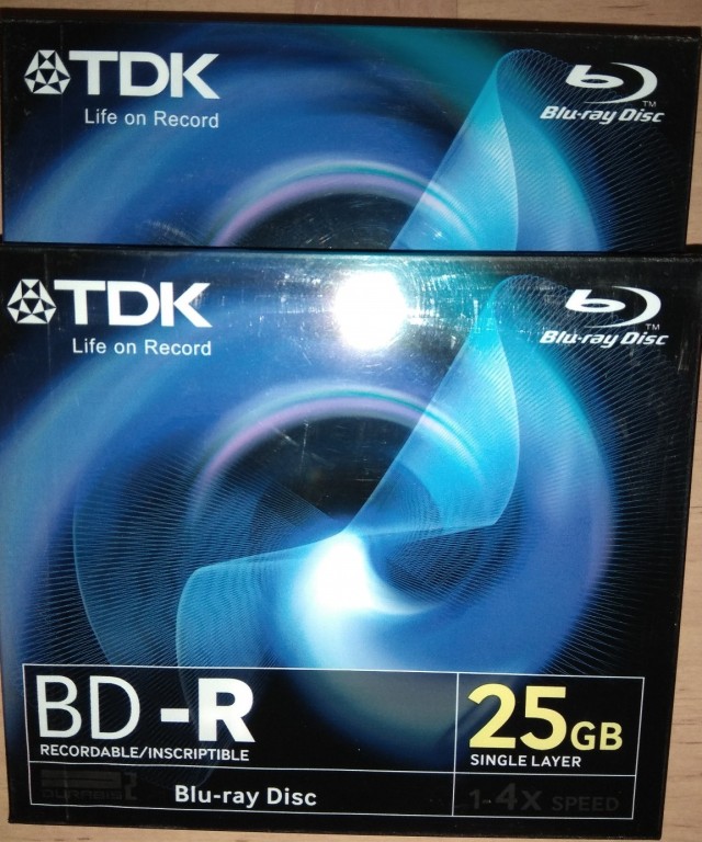 Blu-ray Disc TDK 25GB BD-R x4