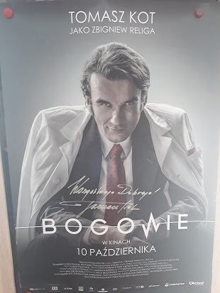 "Bogowie" - plakat z autografem Tomasza Kota