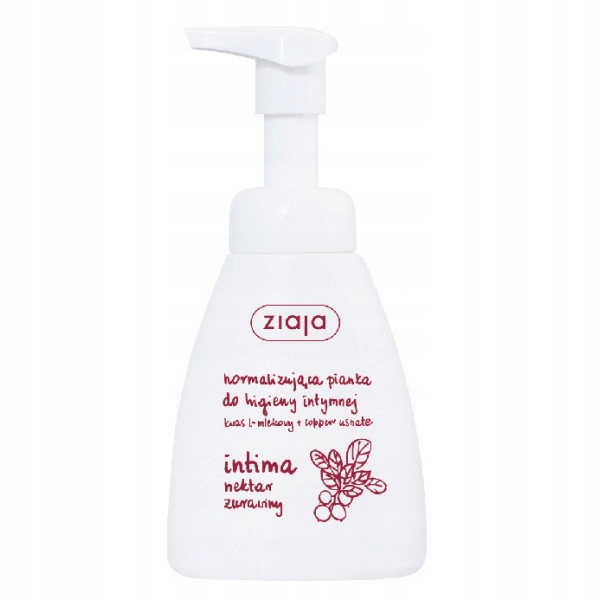 Ziaja Foam Wash Cranberry Nectar Intimate Kosmetyki do higieny intymnej 250