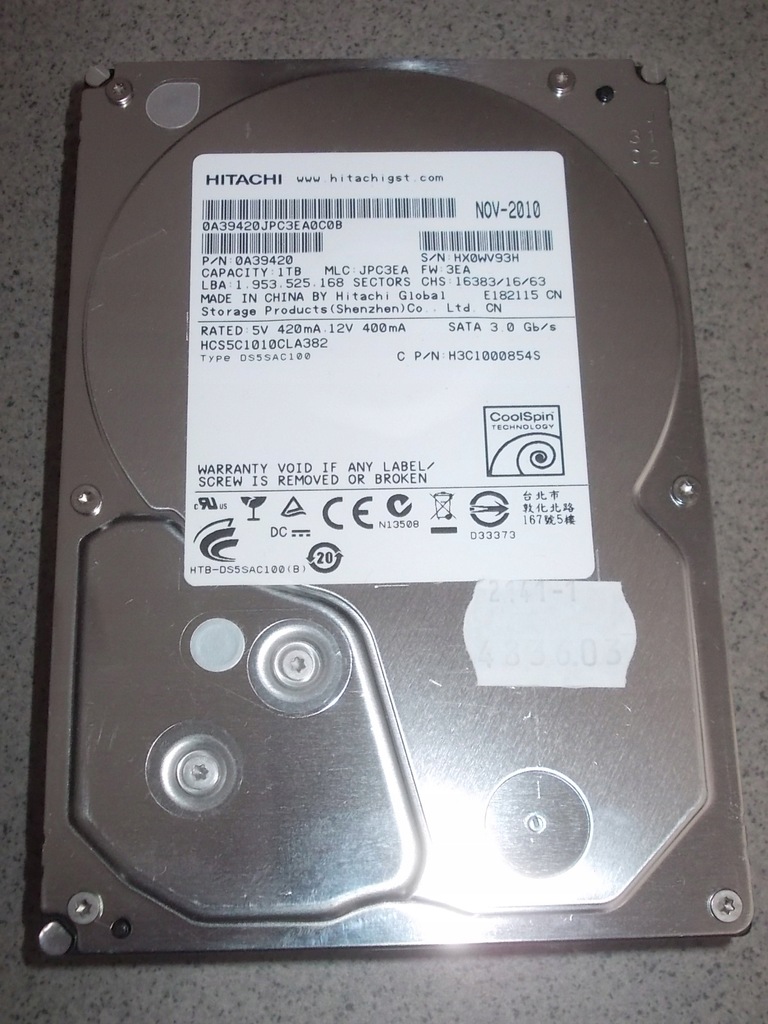 Hitachi 1TB