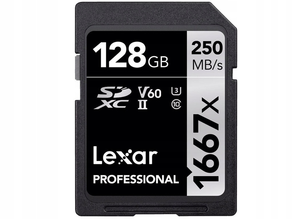 Купить Карта LEXAR Professional 128 ГБ 1667x 250 МБ UHS-II: отзывы, фото, характеристики в интерне-магазине Aredi.ru
