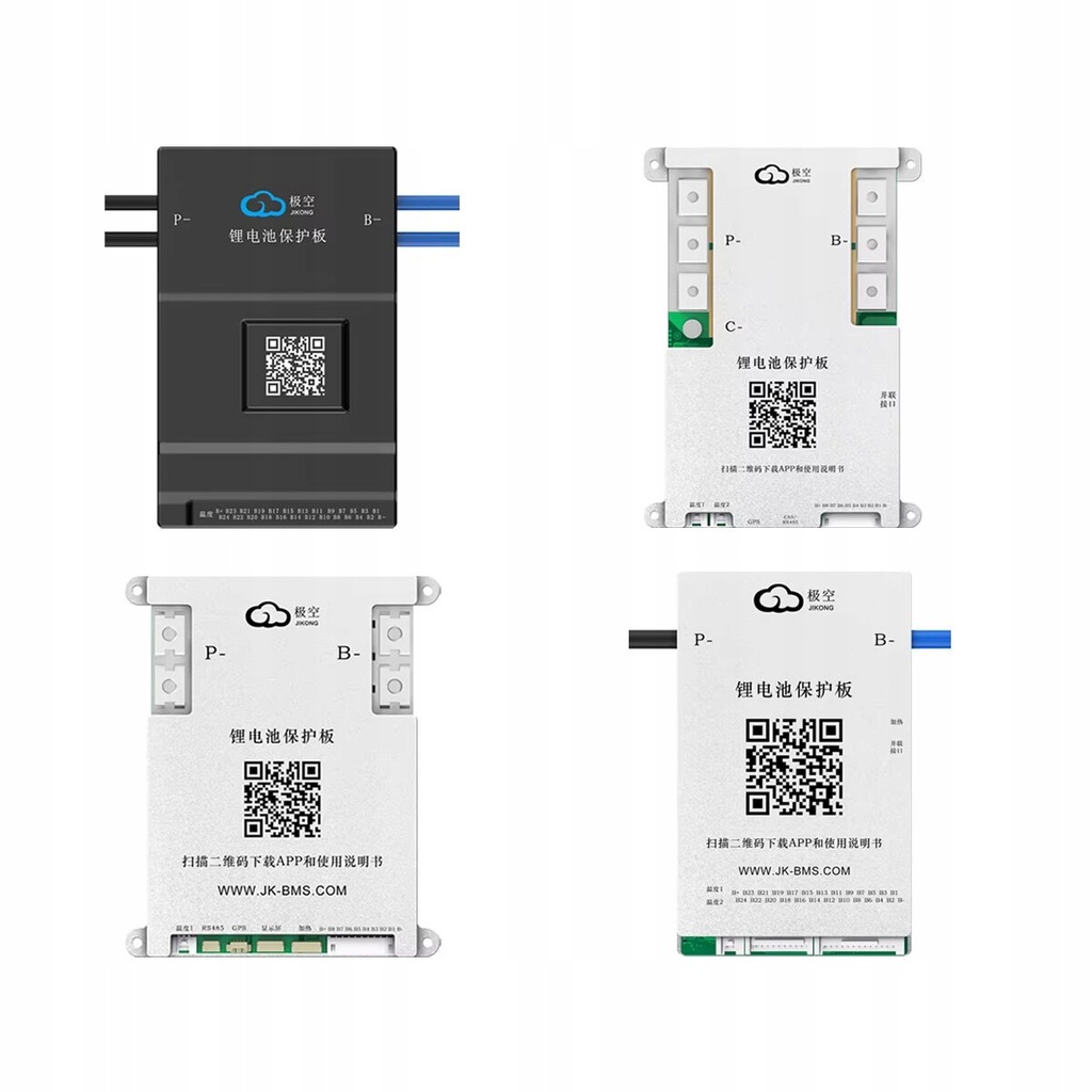 BMS Płyta Ochrony Akumulatora JIKONG z GPS RS485 CAN 40A 60A