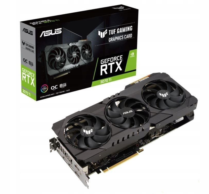 Купить ГРАФИЧЕСКАЯ КАРТА GEFORCE RTX 3070 TI TUF GAMING OC: отзывы ...