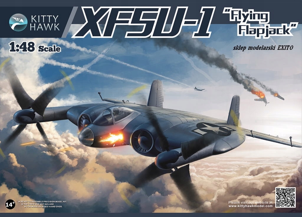 Купить KITTY HAWK 80135 - 1:48 XF5U-1 Летающая лепешка: отзывы, фото, характеристики в интерне-магазине Aredi.ru