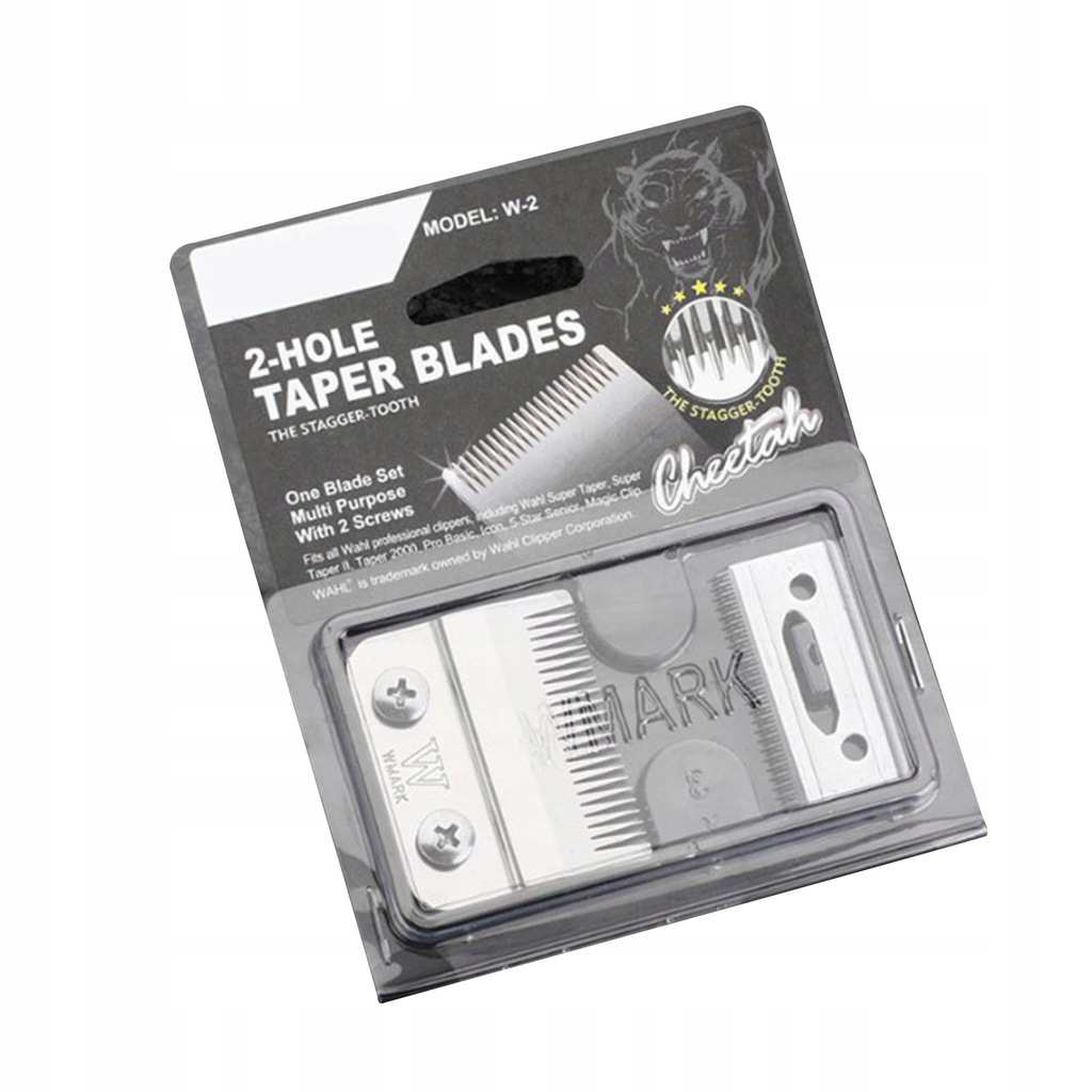 Electric Hair Clipper Blade Silver for Kemei