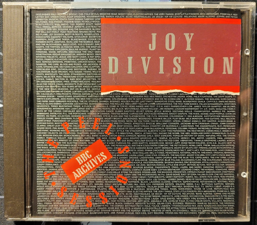 Купить Joy Division компактдиск The Peel Sessions отзывы, фото и