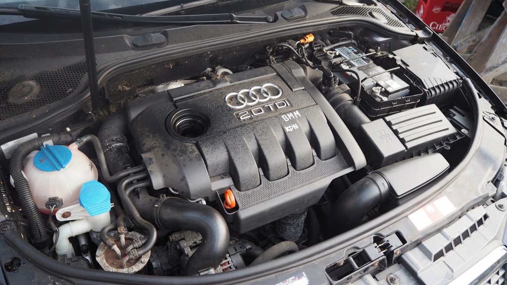 SILNIK SŁUPEK AUDI A3 8P 2.0TDI 8V BMM BMP 8632885793 oficjalne archiwum Allegro