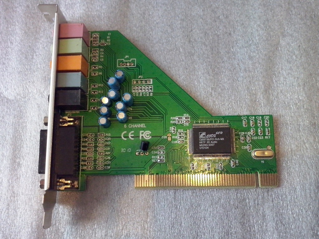 Karta dzwiękowa C-Media CMI8738C3DX Audio RETRO