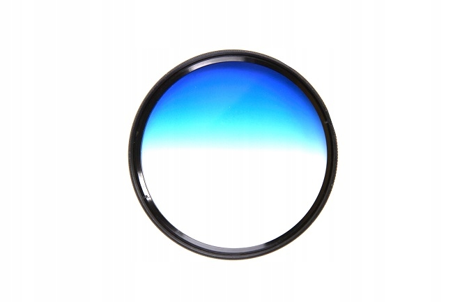 Filtr połówkowy niebieski 55 mm, TGFblue55