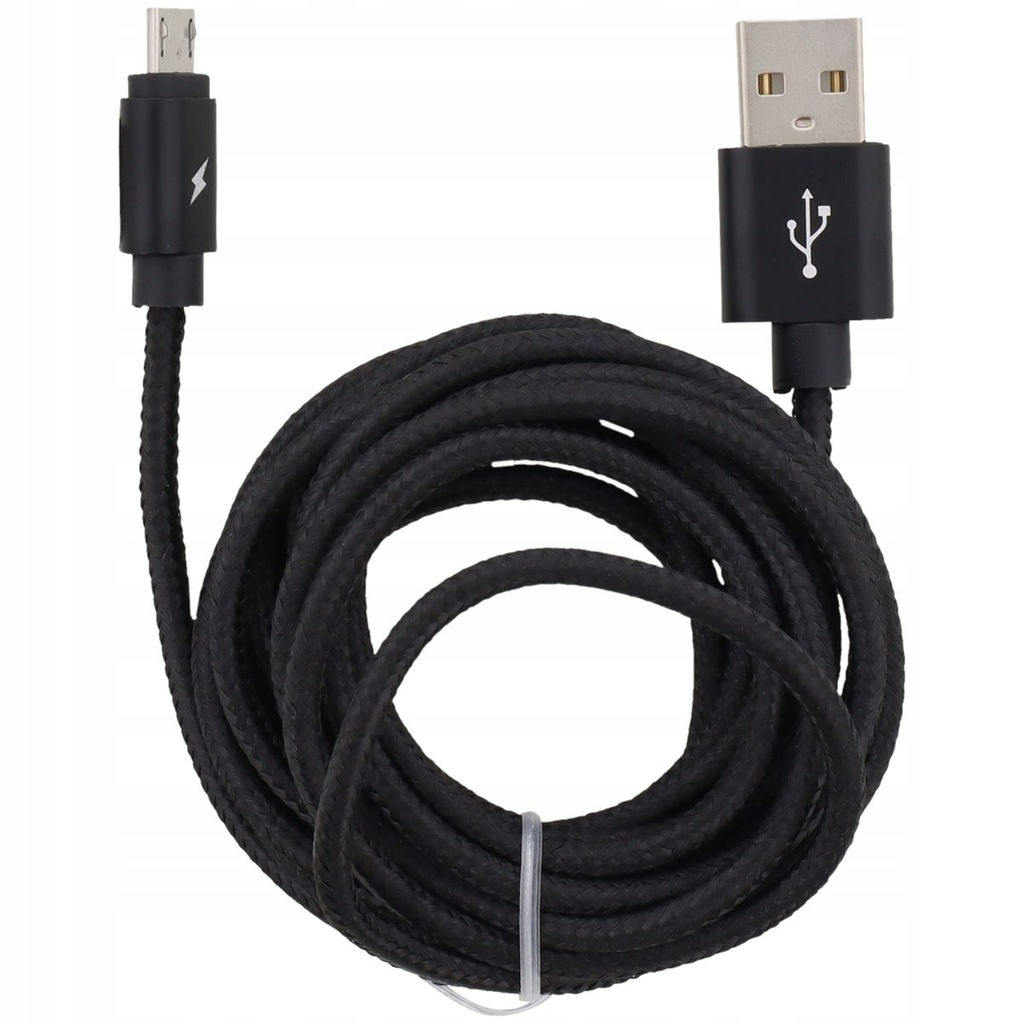 Kabel Micro USB RE-LOAD 2,5 m czarny