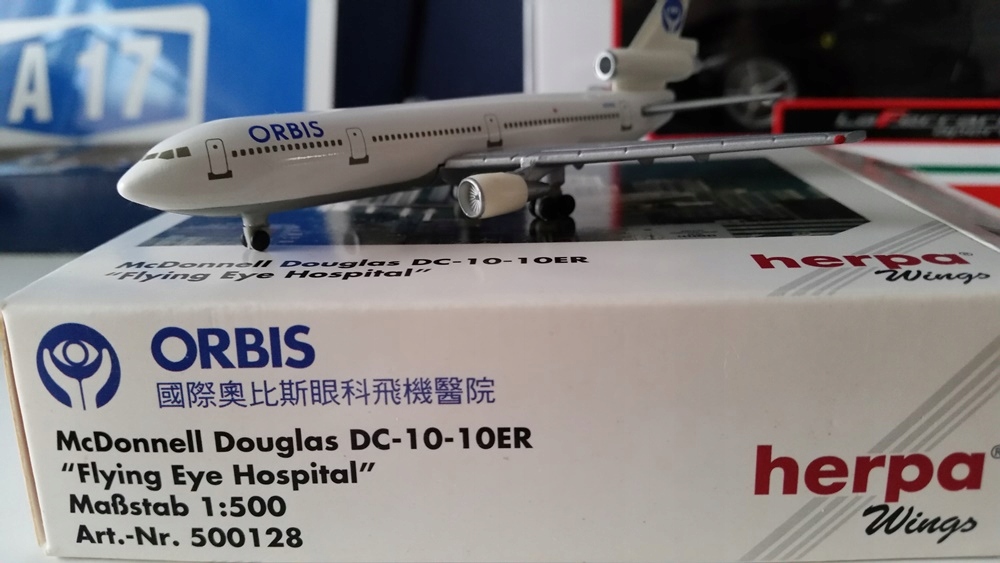 Купить 1:500 McDonnell Douglas DC-10-10ER ORBIS Herpa: отзывы, фото, характеристики в интерне-магазине Aredi.ru