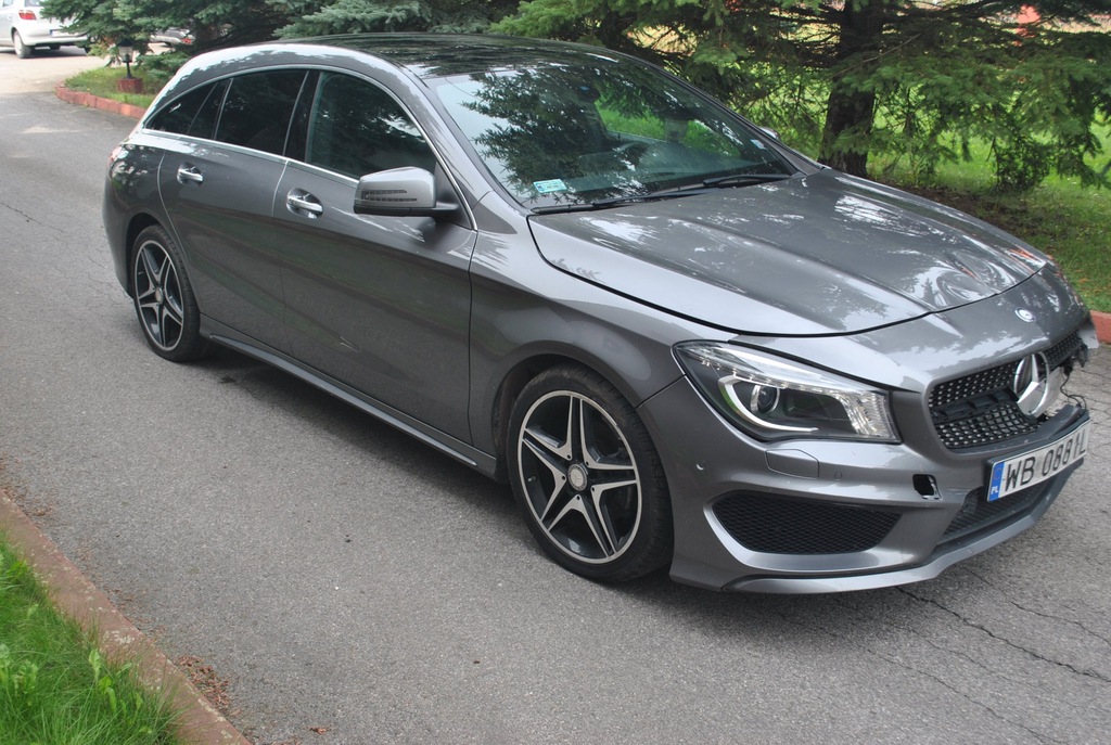 MERCEDES CLA SHOOTING BRAKE AMG POLSKI SALON