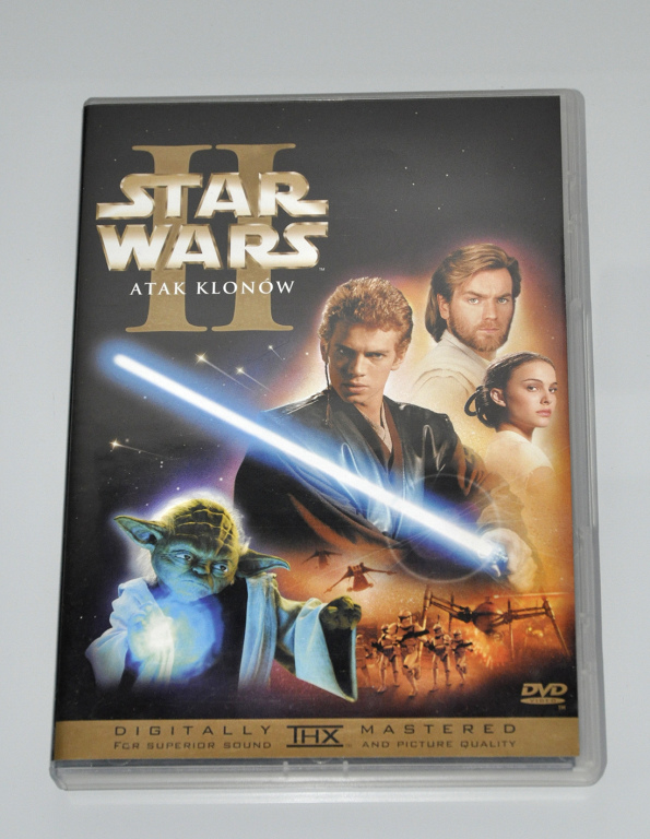 STAR WARS II Atak Klonów DVD