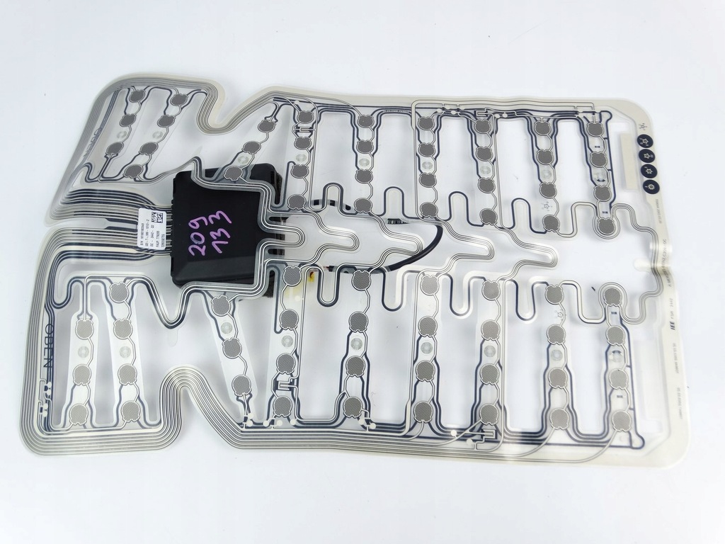 メル32195 Mercedes CLK W209 MATA SRS FOTELA SIEDZENIA FOTEL