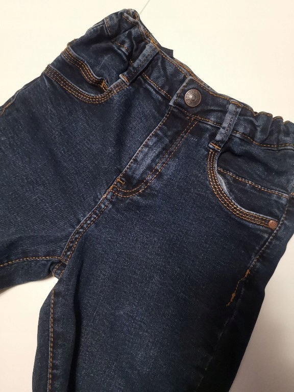 RESERVED spodnie jeans granat 128 cm (7 lat)
