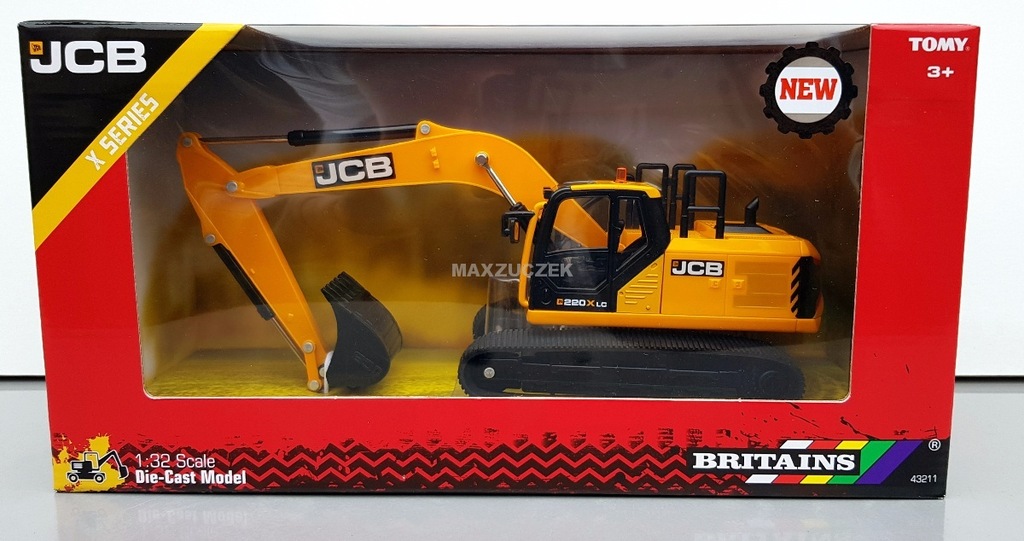 BRITAINS Britains koparka JCB TOMY