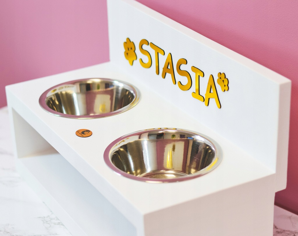 BAR MISKI stojak DLA PSA Z IMIENIEM 0.9L